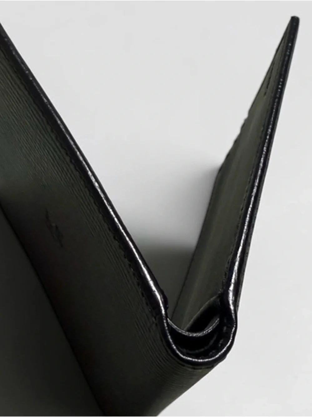 Loewe Black Textured Leather Men's Bifold Wallet